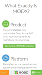 Mobile Screenshot of modx.com